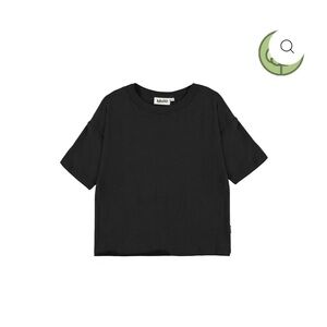 Molo Classic Black Short Sleeve Tee